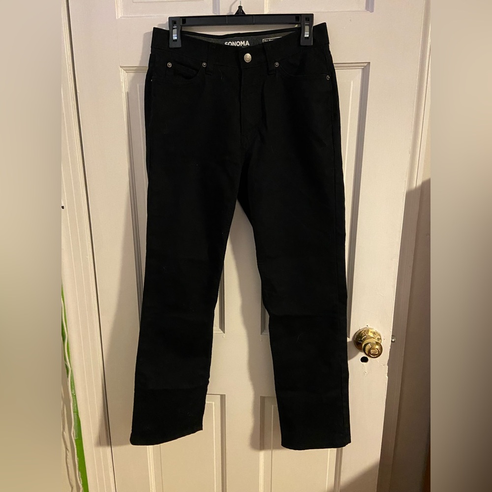 Sonoma The Everyday All-Day Pant 29W 30L, flexwear waistband